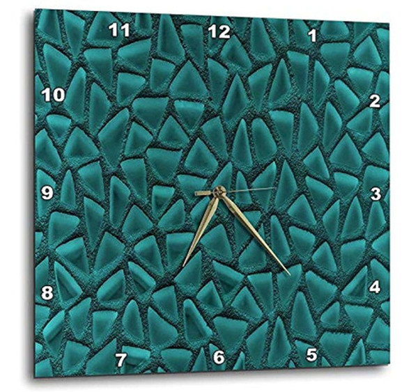 Anne Marie Baugh Texturas  Teal Triangulo De Vidrio De Mosa 0 Anne Marie Baugh Texturas  Teal Triangulo De Vidrio De Mosa 0