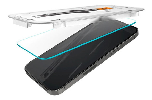 Vidrio Templado Spigen Para iPhone 14 14 Pro Ez Fit  X 2 0 Vidrio Templado Spigen Para iPhone 14 14 Pro Ez Fit  X 2 0