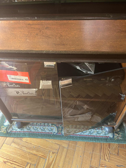 Mueble Con Vitrina Y Cajón 1