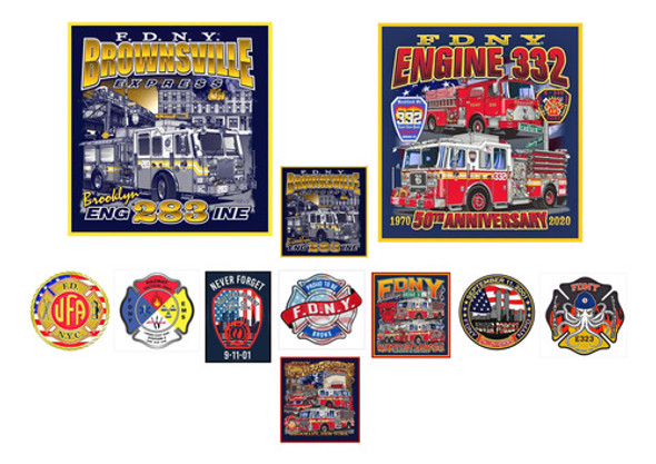 United States Fdny New York Fire Department Stickers Set 0 United States Fdny New York Fire Department Stickers Set 0