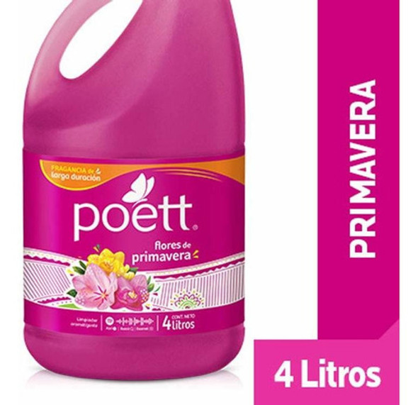 Pack X 3 Unid Limpiador  Florprimav 4 Lt Poett Limpiadores 0