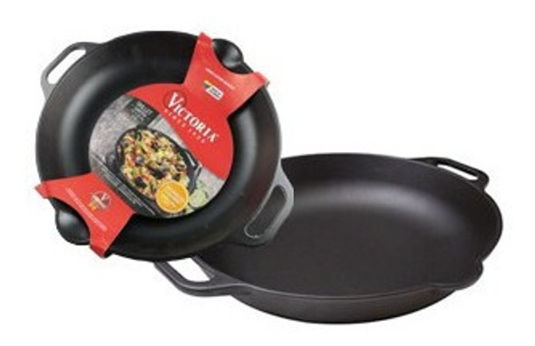 Sartén Hierro Esmaltado 33cm. C/asas Ref.35174 Victoria 0 Sartén Hierro Esmaltado 33cm. C/asas Ref.35174 Victoria 0