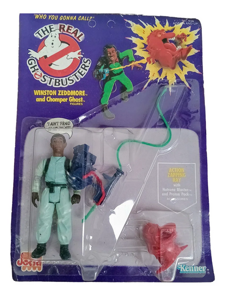 Winston Zeddemore and Chomper Ghost – Ghostbusters Collection by Jocsa/Kenner (New) Winston Zeddemore and Chomper Ghost – Ghostbusters Collection by Jocsa/Kenner (New)