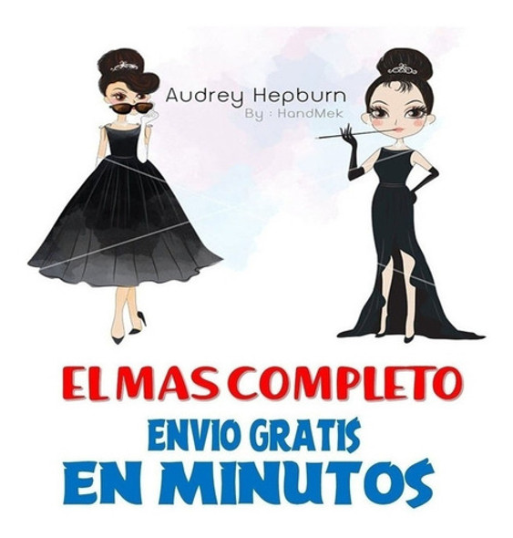 Pack Imagenes Clipart Audrey Hepburn + Regalo A1 1 Pack Imagenes Clipart Audrey Hepburn + Regalo A1 1