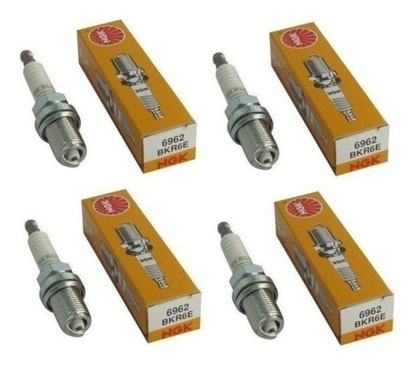 Kit De 4 Bujias Bkr6e Motor Suzuki 115 Hp 4t Df115 0