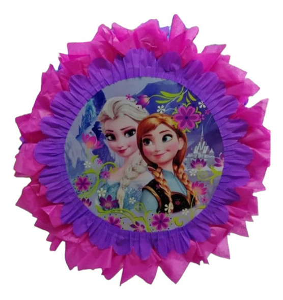 Piñata Tambor 35 Cm Unicornio, Princesa,o El Personaje Elegí 0