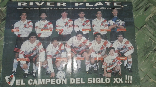Reviposter Semanario - River Campeon Del Siglo - Año 1997 1