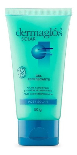 Gel Post Solar Dermaglos Refrescante Resalta Bronceado X 50g 1