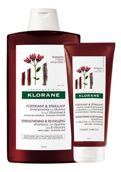 Klorane Quinina Kit Diario Anticaída Fortificante 1 Klorane Quinina Kit Diario Anticaída Fortificante 1
