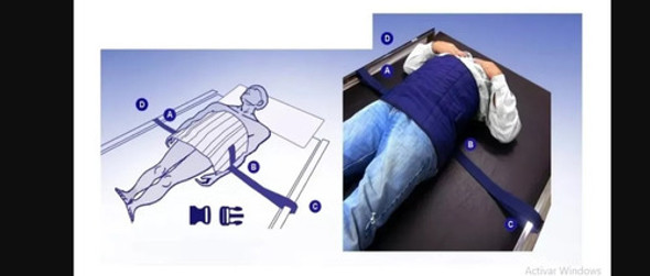 Sujetador Cinturon Faja De Cama Contencion Regulable Flexion 0