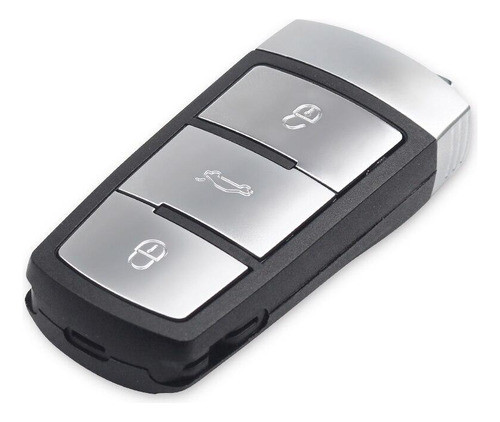 Carcasa + Llave 3 Botones Presencia Hu66 Keyfad Vw00014 0