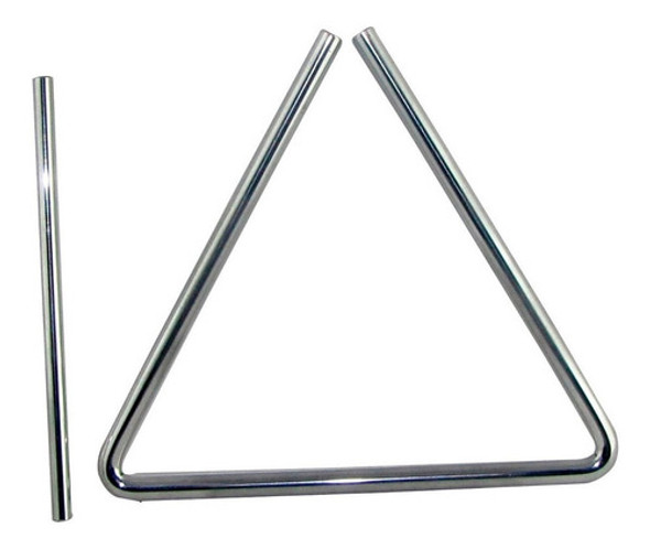 Triangulo Metálico Mxp 20cm De Alto Con Golpeador 0