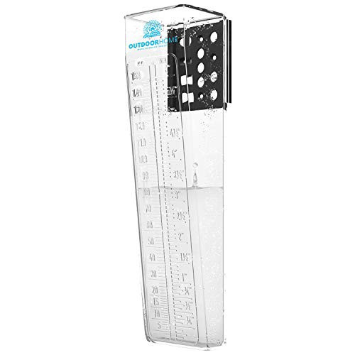 Pluviómetro 6 Pulgadas Deluxe Exacto Profesional Lectura Fác 0