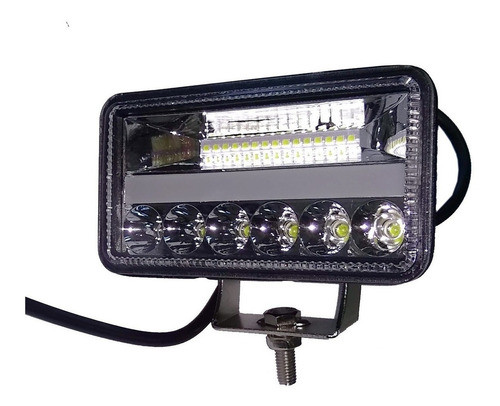 Faro Proyector Led 10-32v 56w Rectangular Off Road Luz Fria 0