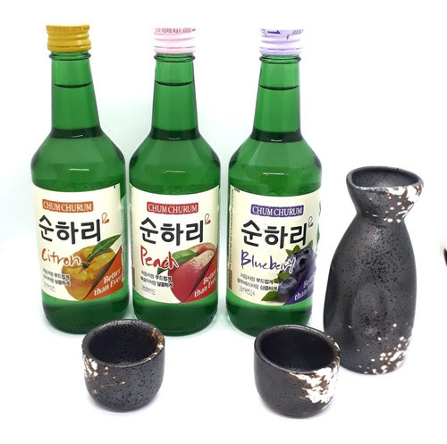 Kit Para Tomar Soju Bebida Coreana 0