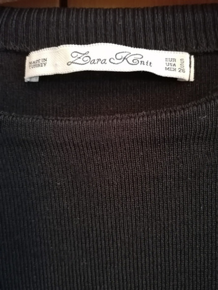 Sweater Zara Con Encaje En Hombros S 1 Sweater Zara Con Encaje En Hombros S 1