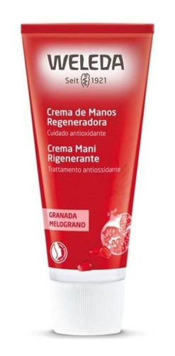 Crema Para Manos Regeneradora Granada Weleda 50 Ml Celiaco 0