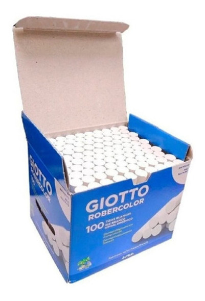 Tiza Giotto Robercolor Blanca X 100 Unidades Hipoalergénica 0 Tiza Giotto Robercolor Blanca X 100 Unidades Hipoalergénica 0