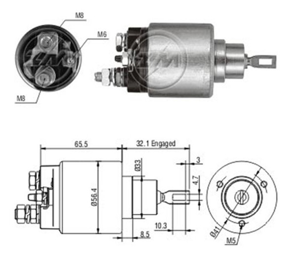 Automatico De Burro Bosch Fiat Palio Siena Uno Fiorino 1