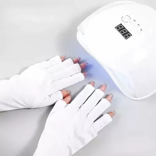 Guantes Protectores Uv  De Manicuria Rayos Uñas Esculpidas 1