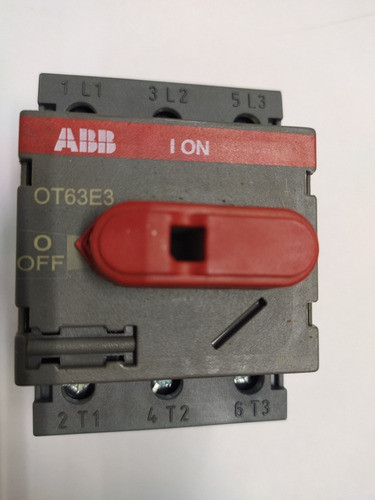 Seccionador Bajo Carga Tripolar Ot 80a 1