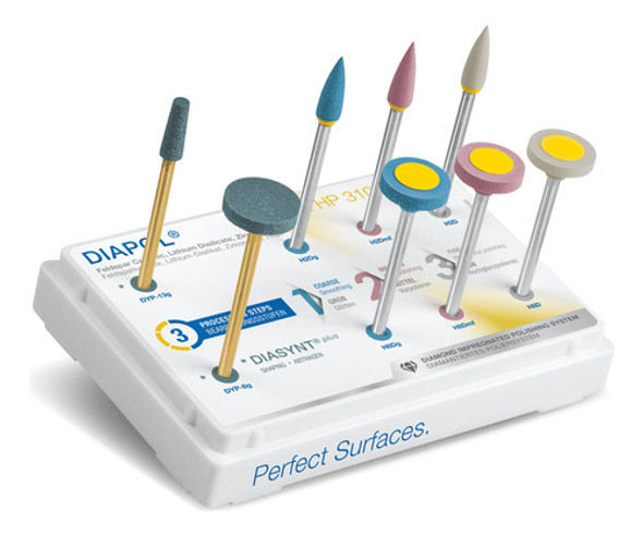 Kit Pulido Eve X9 Diapol D-plus Circonio Ceramica Disilicato 0 Kit Pulido Eve X9 Diapol D-plus Circonio Ceramica Disilicato 0