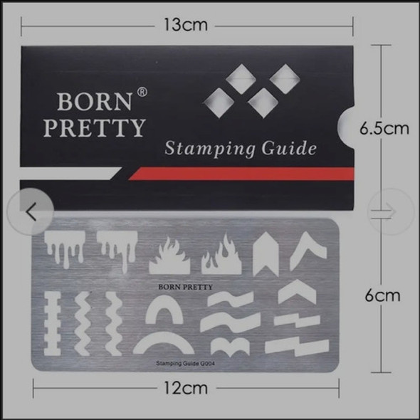 Placas Guias Para Stamping En Uñas Bornpretty Originales 0 Placas Guias Para Stamping En Uñas Bornpretty Originales 0