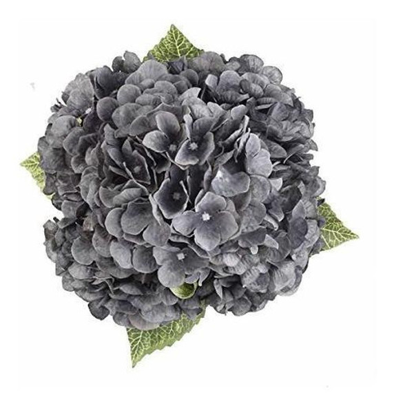 Hortensias Artificiales 1ramo -5flores-diam16cm.- Gris 1 Hortensias Artificiales 1ramo -5flores-diam16cm.- Gris 1
