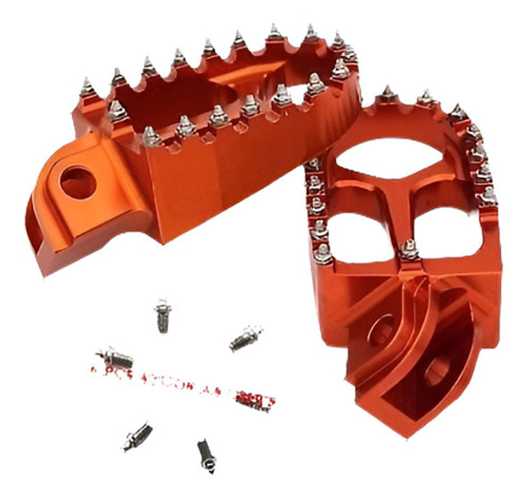 Pie Peg Restos Estribos Reposapiés Ajuste Ktm Xc-w Sx Sxf Ex 0