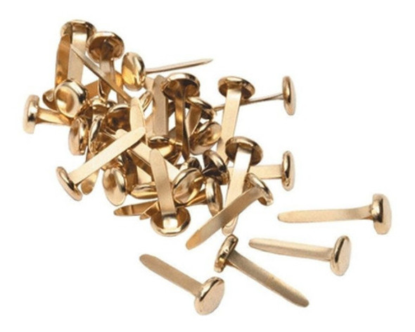 Broches Mariposa Dorados Expedientes N°4 Hm (x1000 Unidades) 0