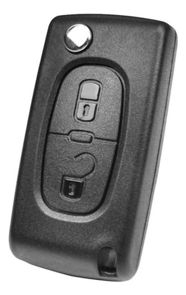 Carcasa Llave Peugeot 307 308 Ce0536 Hu83 2 Botones 1 Carcasa Llave Peugeot 307 308 Ce0536 Hu83 2 Botones 1