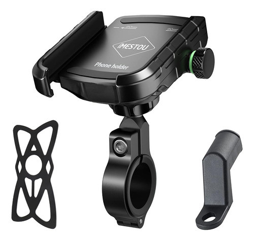 Imestou Soporte Para Teléfono De Motocicleta Manillar De Alu 0