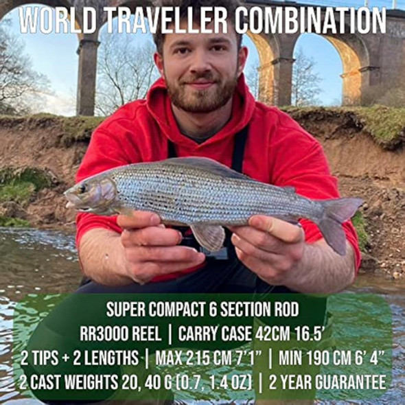 Juego De Carrete Y Estuche Para Caña De Pescar De 1