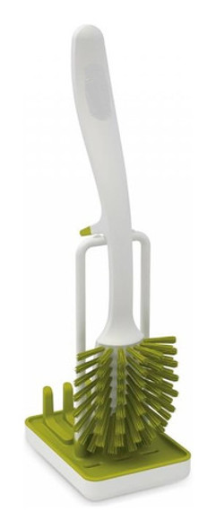 Cepillo Cocina Con Soporte Porta Esponja Diseño Minimalista 0