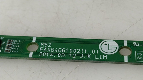 Botonera Sensor Remoto LG 28ln500b Eax64661002 1