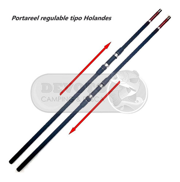 Caña Lance Plusfish Power Stick 410 3tr Rotativo Grafito Im9 1