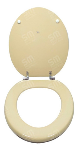 Asiento Inodoro Derpla Cromo Compatible C/ Dorica Champagne 0