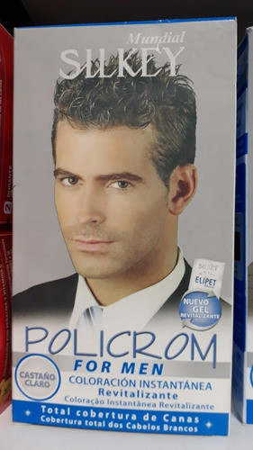 Silkey Hombre Coloracion Kit !!precio X 3 Unidad!! 1