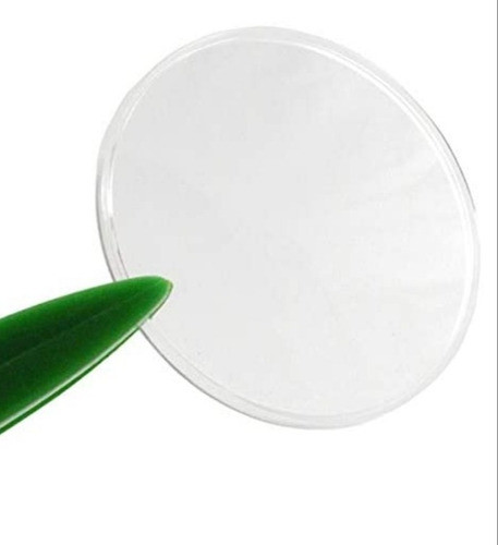 Plexiglás Cristal Vidrio Reloj Pulcera Bolsillo 12,6mm Sol 0