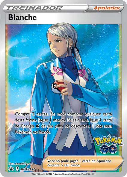 Pokémon Jumbo Card Kit – Blanche Full Art (Ultra Rare) + 30 Cards in Portuguese (COPAG 2023)