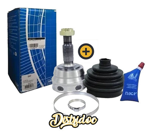 Kit X2 Homocineticas Y Fuelles L Rueda Skf Vw Gol Power 1.6 1