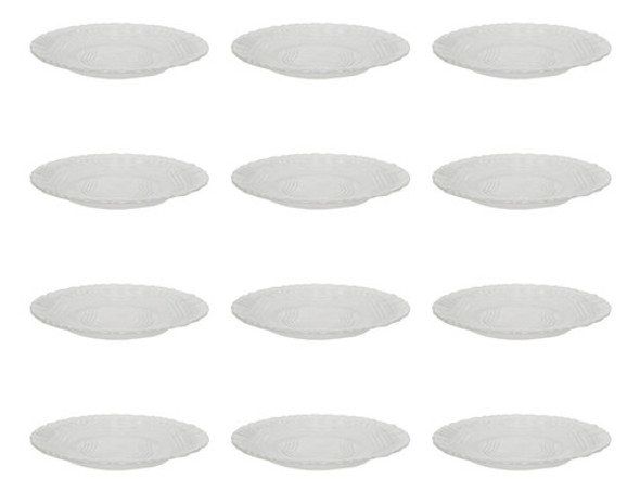 Plato De Postre Vidrio Durax 19 Cm X 12 0 Plato De Postre Vidrio Durax 19 Cm X 12 0
