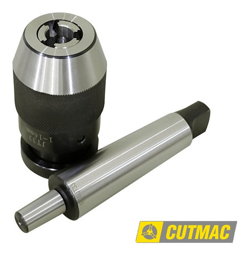 Kit Mandril Autoajustable 1-16 Mm Y Espiga Cono 4 Torno Aguj 1