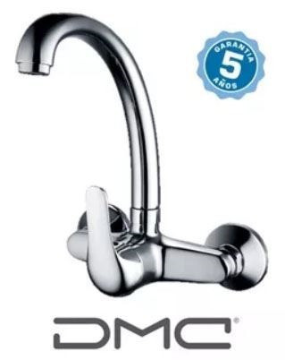 Monocomando Cocina Pared Pico Alto 5 Años De Garantía Kirkor 0