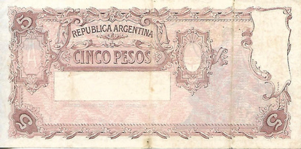 Bottero 1859 $ 5 Serie Del Progreso Serie F Mb  Palermo 1 Bottero 1859 $ 5 Serie Del Progreso Serie F Mb  Palermo 1