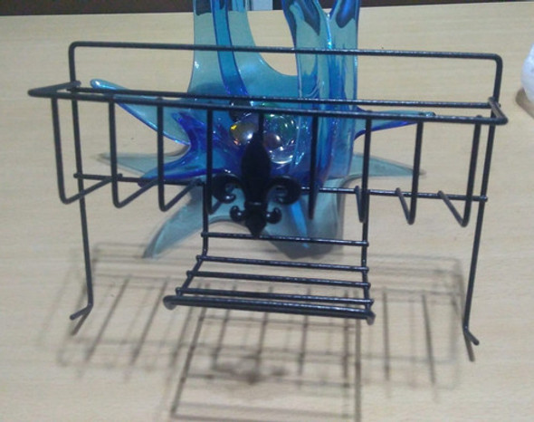 Porta Shampoo De Metal Negro 1 Porta Shampoo De Metal Negro 1