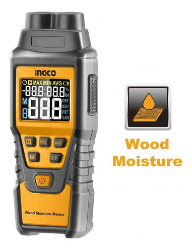 Medidor De Humedad En Madera Hormigon Y Yeso Ingco -ynter 0