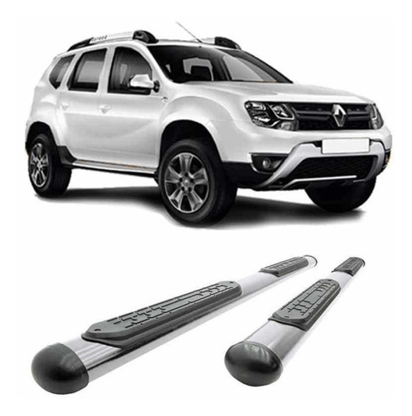 Estribo Ovalados Cromados Renault Duster 0 Estribo Ovalados Cromados Renault Duster 0