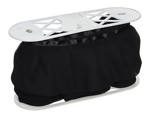Casa Chifon Volante 4 Ancho 8 Yardas Negro 0