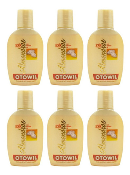 Otowil Aceite De Almendras X6 Hidratación Vegano 60g Local 1